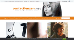 Desktop Screenshot of contactlenzen.net